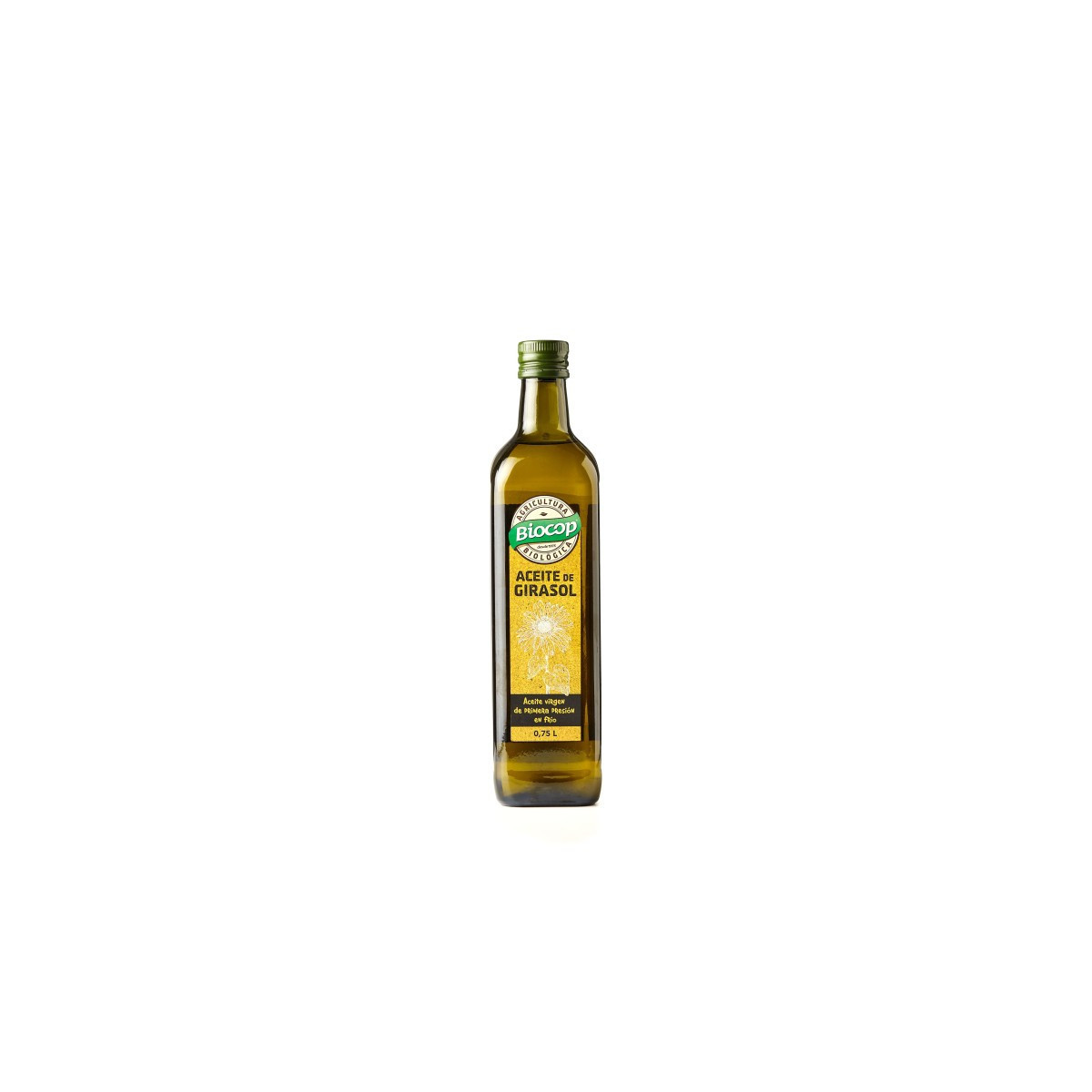 Aceite de girasol bio 750ml Biocop