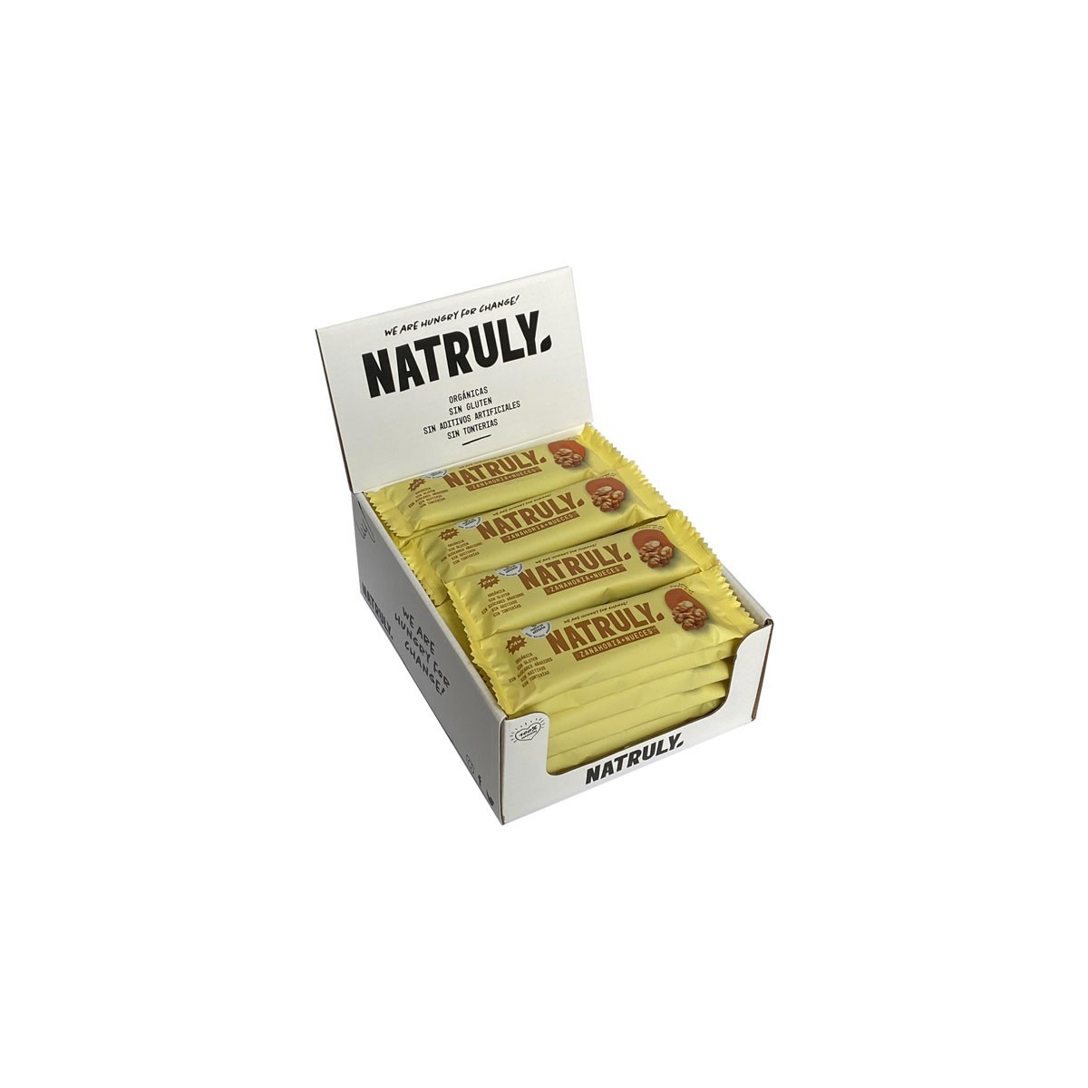 Barrita Raw de Zanahoria y Nueces Bio 24x40g Natruly