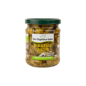 Berenjenas asadas en aceite Bio 190g Organica Italia