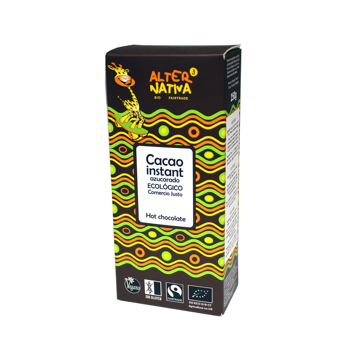 Cacao instantáneo bio 250 g Alternativa 3
