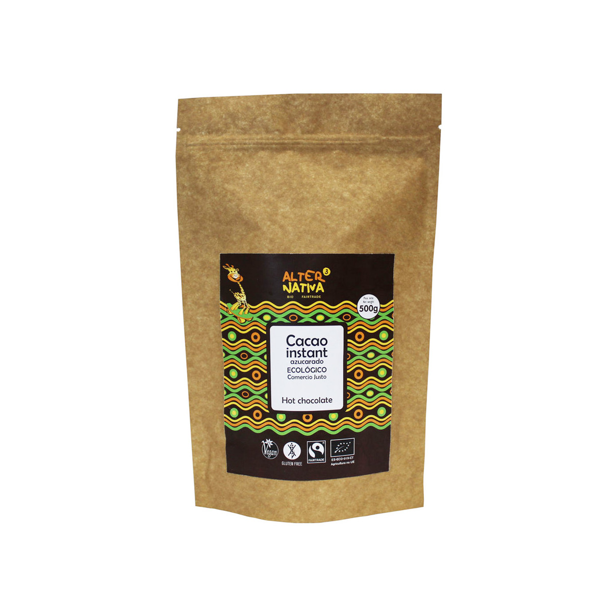 Cacao instantaneo bio 500g Alternativa3