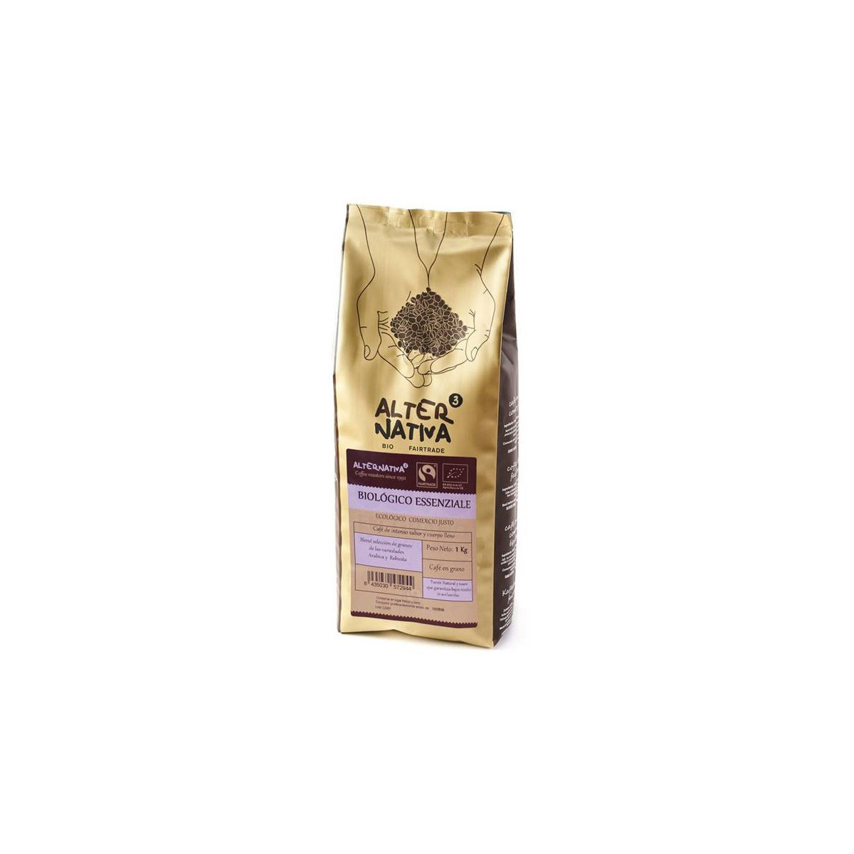 Cafe en grano bio 1 kg Alternativa 3