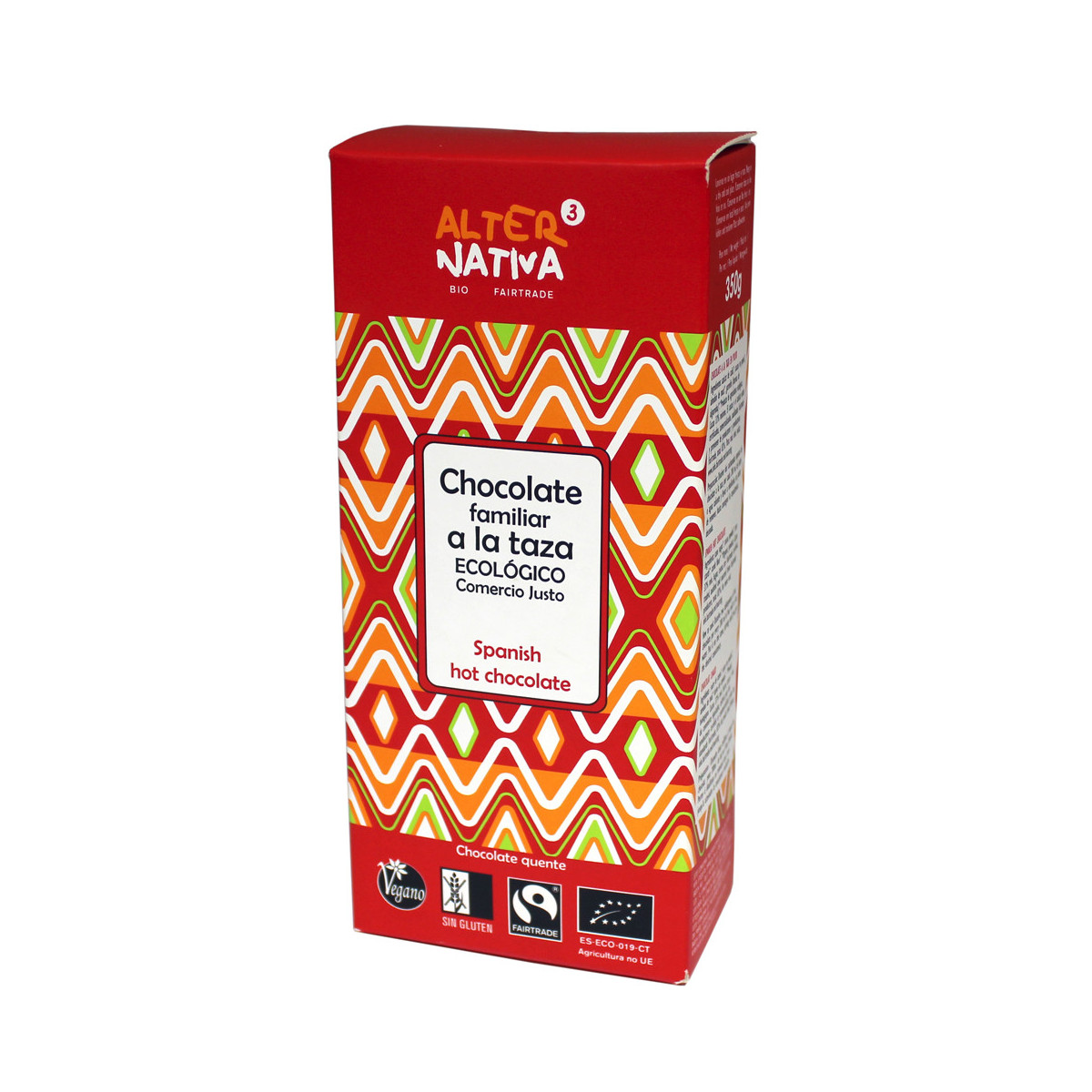 Chocolate a la taza bio 350 g Alternativa 3