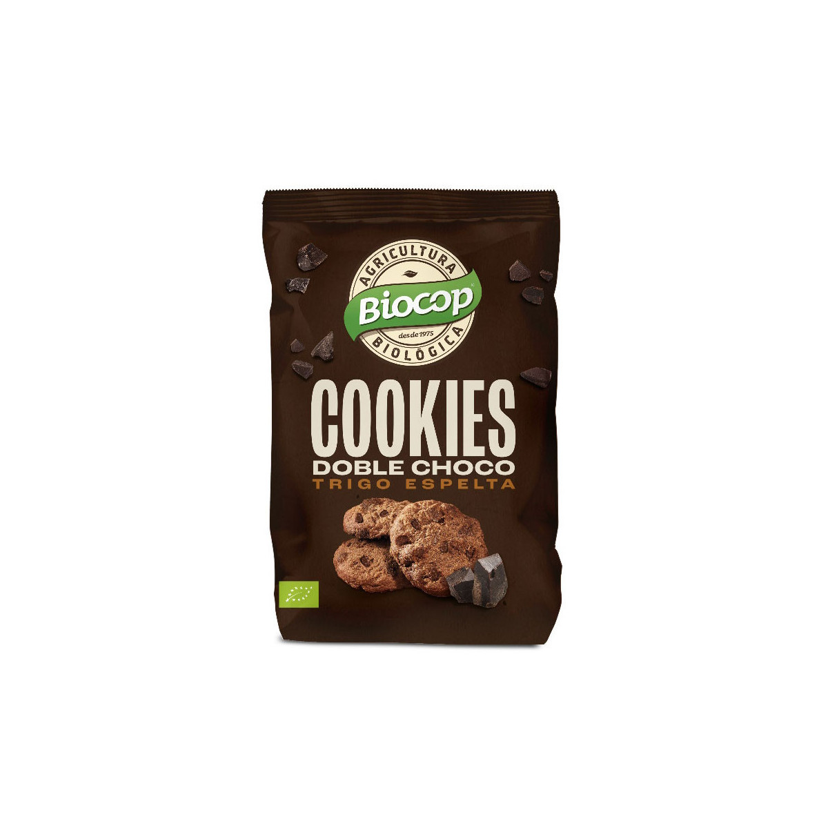 Cookies Trigo Espelta Doble Chocolate Bio 200g Biocop