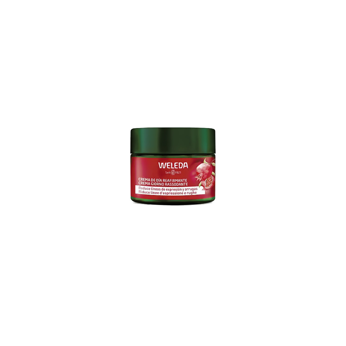 Crema de dia reafirmante de granada y péptidos de maca 40ml Weleda