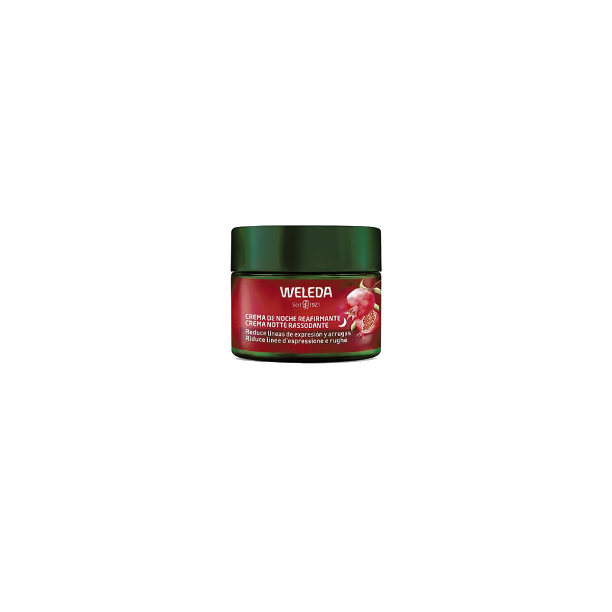 Crema de noche reafirmante de granada y peptidos de maca 40ml Weleda