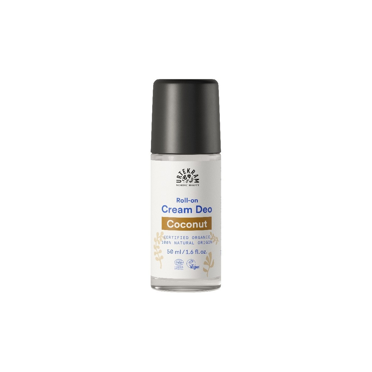 Desodorante roll-on de coco bio 50ml Urtekram