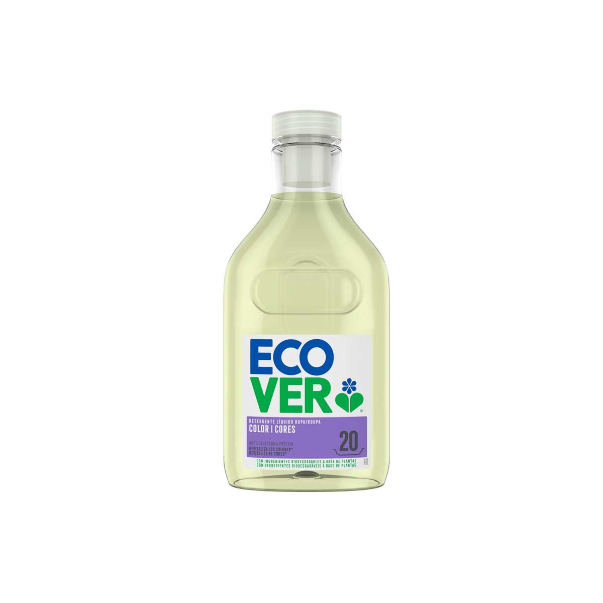 Detergente liquido prendas color 1L Ecover
