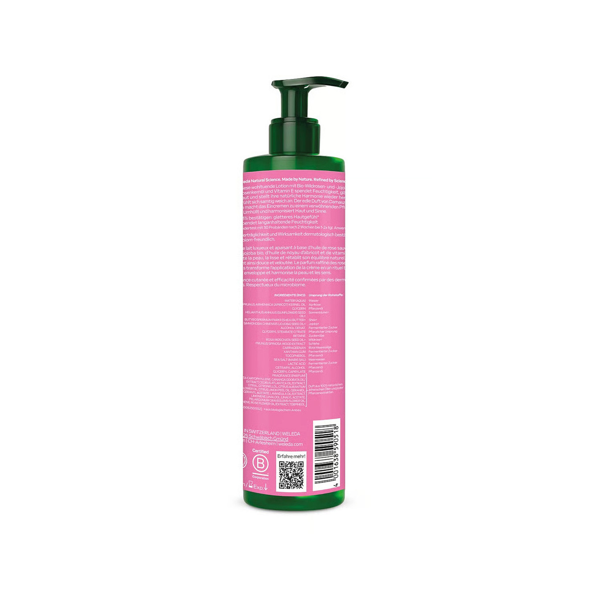 Leche Corporal Rosa Mosqueta