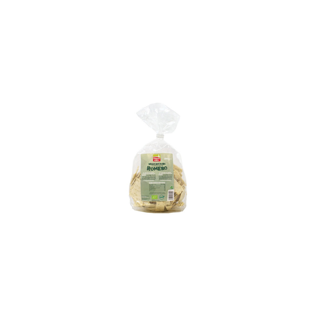 Mini crakacers de trigo con romero Bio 250g La Finestra sul Cielo