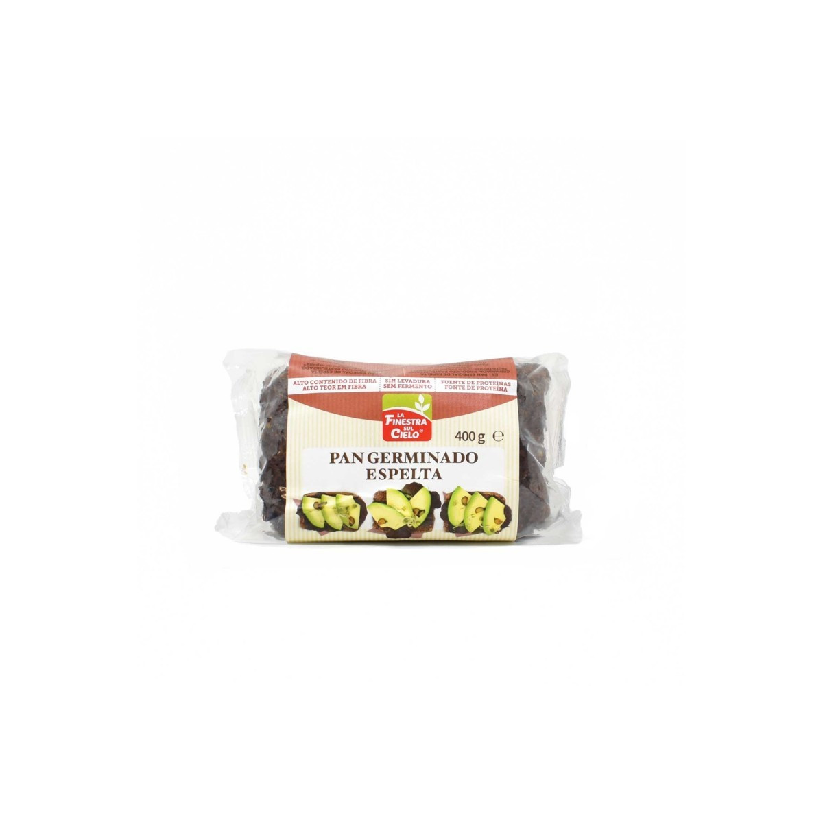 Pan germinado de espelta bio 400g La Finestra